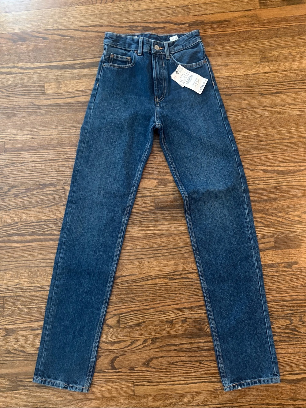 Zara TRF Hi-Rise Slim Jeans